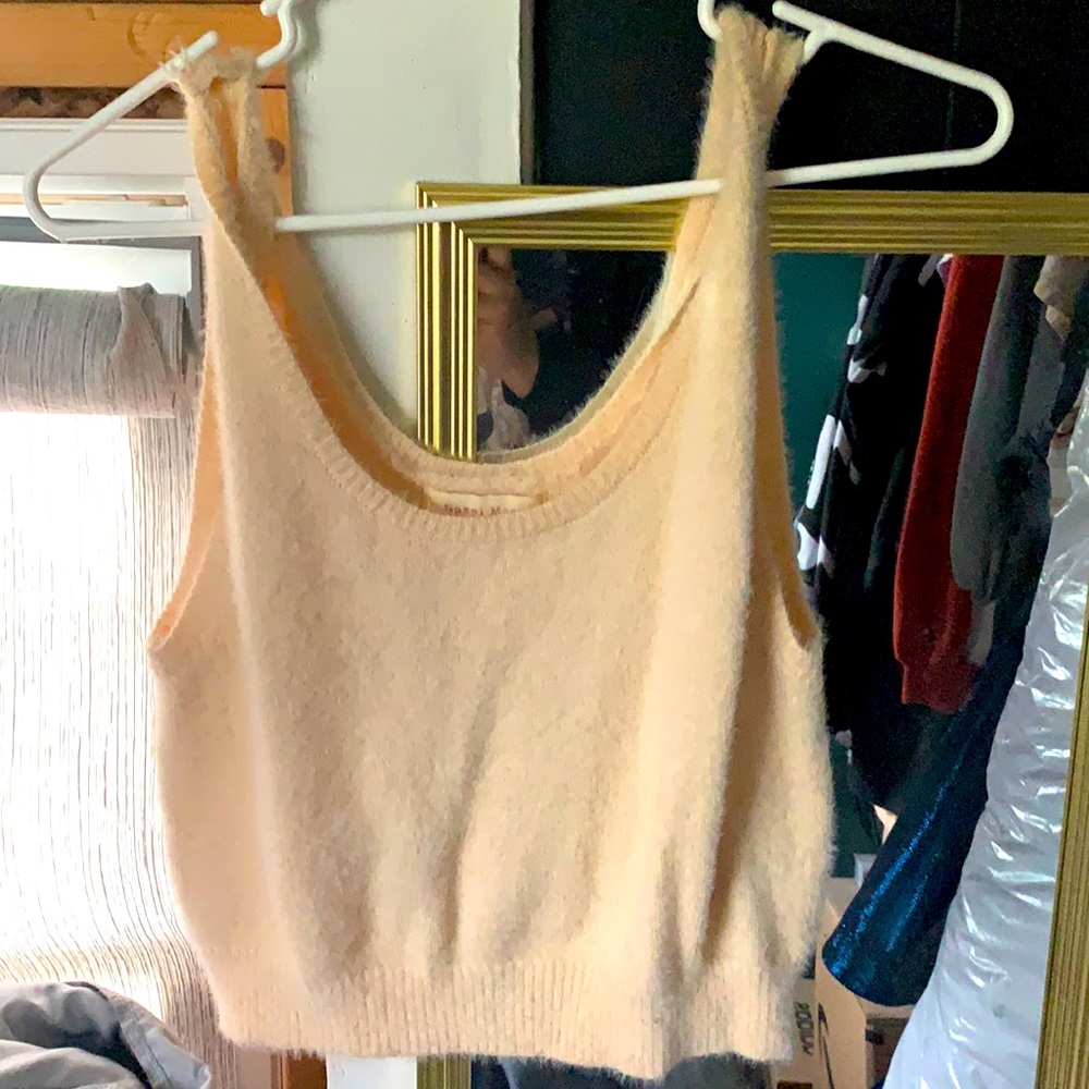 A wool crop top